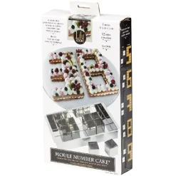 Gifi Moule à gâteaux Numéro de 0 à 9