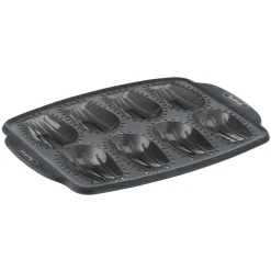 Gifi Moule à madeleines en silicone Tefal 8 pièces