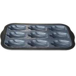 Gifi Moule à madeleines gris et noir x9