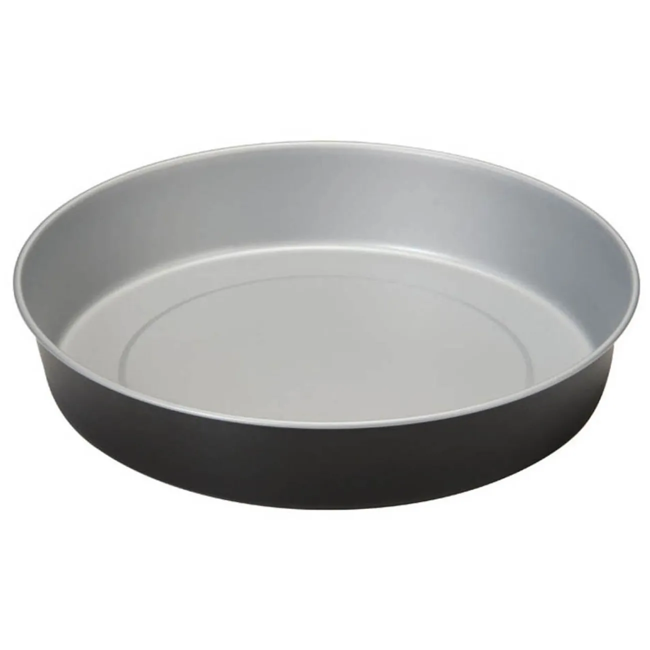 Gifi Moule à manqué antiadhésif Happy Hour rond gris noir