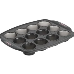 Gifi Moule à mini muffins Tefal Crispybake en silicone rétractable 12 pièces