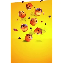 Gifi Moule à mini muffins Tefal Crispybake en silicone rétractable 12 pièces