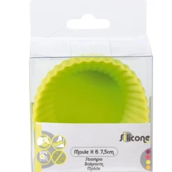 Gifi Moule à muffin silicone x6