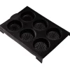 Gifi Moule à muffin x6 en silicone 30x22xH5cm