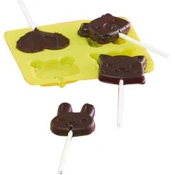 Gifi Moule à sucettes silicone x3