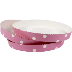 Gifi Moule à tarte Ø22 cm en papier x3