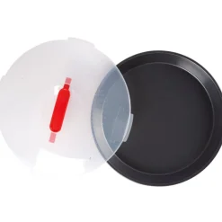 Gifi Moule à tarte avec couvercle de transport