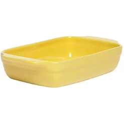 Gifi Moule à tarte gris avec plat rectangulaire jaune