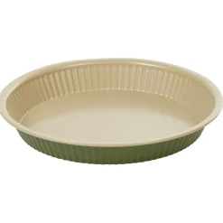 Gifi Moule à tarte rond B-NAT beige et vert