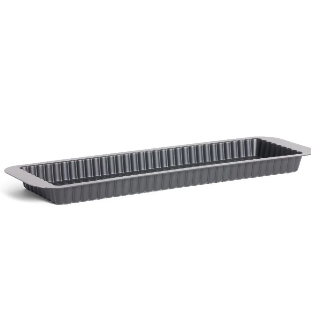 Gifi Moule à tarte rétractable acier perforé noir 35x11xH2,5cm