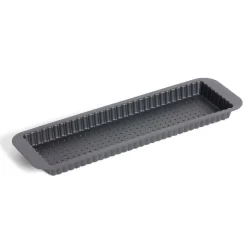 Gifi Moule à tarte rétractable acier perforé noir 35x11xH2,5cm