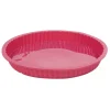 Gifi Moule à tarte silicone rose