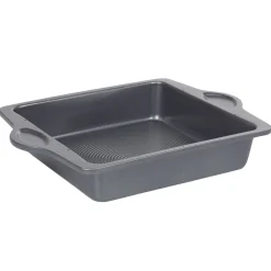 Gifi Moule carré métal fond texturé anti adhérent