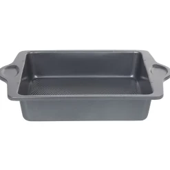 Gifi Moule carré métal fond texturé anti adhérent