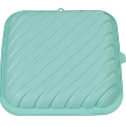 Gifi Moule carré pixel 3D silicone vert