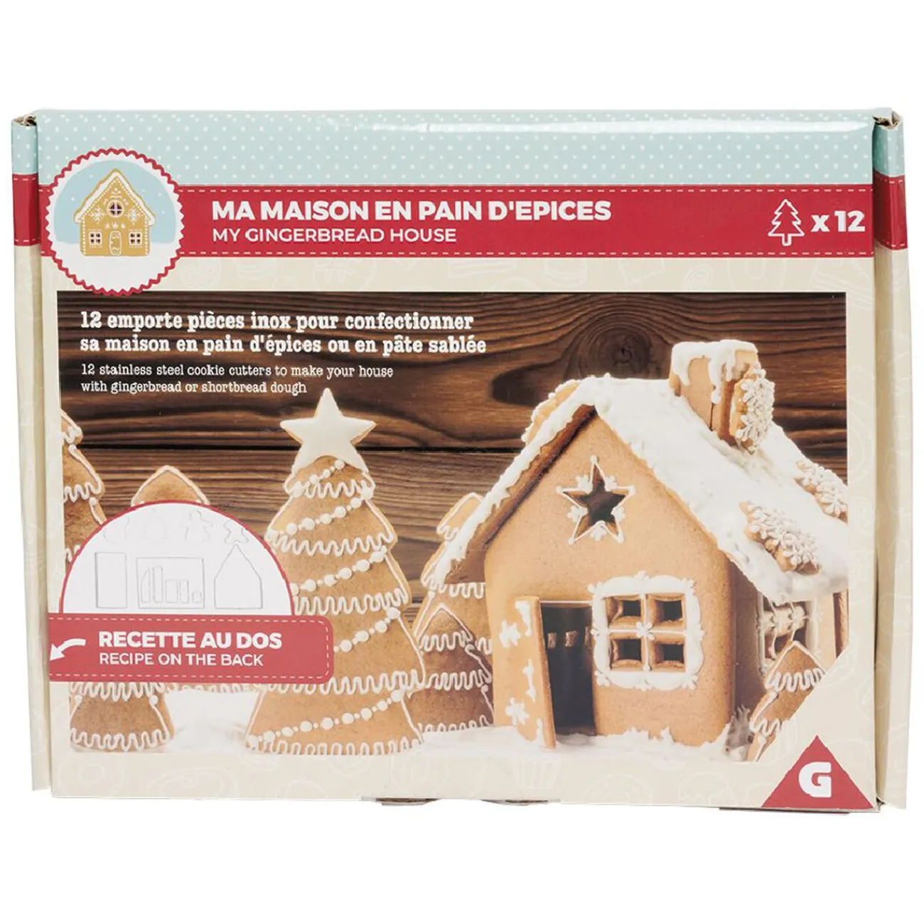 Gifi Moule emporte pièce Maison en pain d'épices