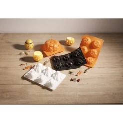 Gifi Moule en silicone 6 araignées 3D