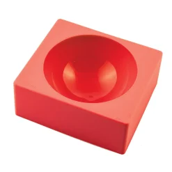 Gifi Moule en silicone 3D dôme rouge