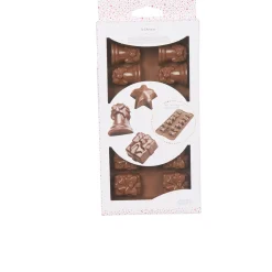 Gifi Moule en silicone pour 12 chocolats de Noël