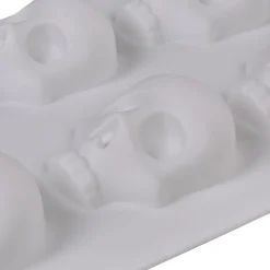 Gifi Moule en silicone tête de mort 3D x6