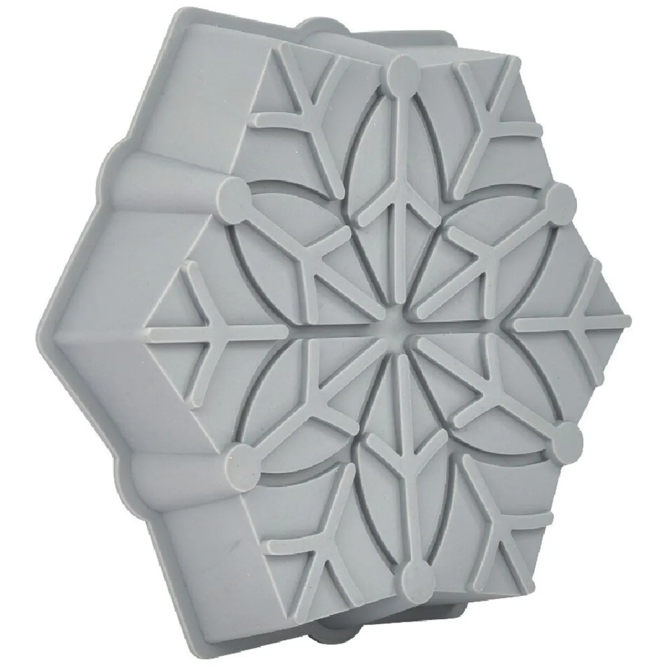 Gifi Moule flocon de neige gris