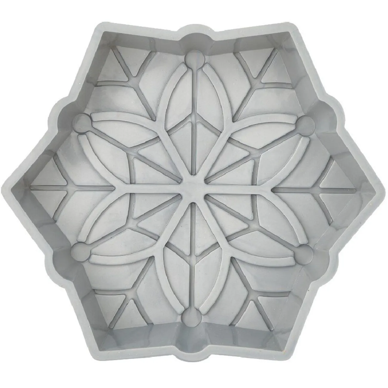 Gifi Moule flocon de neige gris