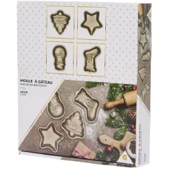 Gifi Moule individuel gâteau de Noël