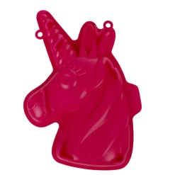 Gifi Moule licorne 3D silicone rouge