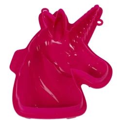 Gifi Moule licorne 3D silicone rouge