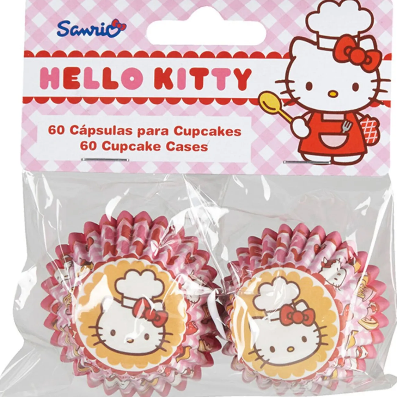 Gifi Moule mini cupcake Hello Kitty x60