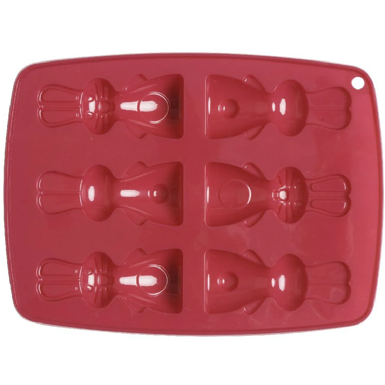 Gifi Moule pour chocolats de pâques 4 lapins