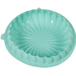 Gifi Moule rond strié 3D silicone vert