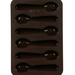 Gifi Moule silicone 6 chocolats cuillères