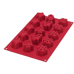 Gifi Moule silicone 15 empreintes forme sapin étoile flocon