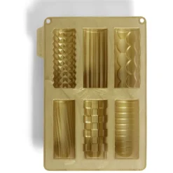 Gifi Moule silicone 6 mini bûches de Noël 27x19xH1,5cm