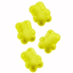 Gifi Moule silicone ourson vert anis x4