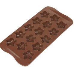 Gifi Moule silicone pour chocolats 16 empreintes forme étoiles