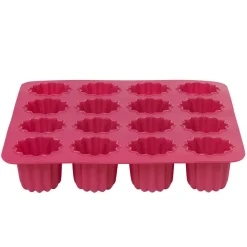 Gifi Moule silicone rose 16 cannelés