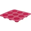 Gifi Moule silicone rose 9 minis brioches