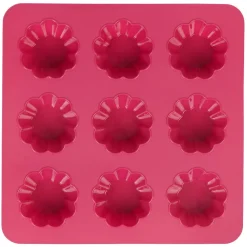 Gifi Moule silicone rose 9 minis brioches