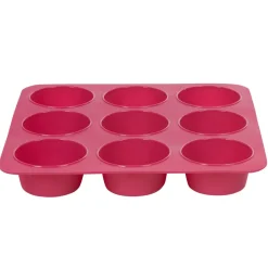 Gifi Moule silicone rose 9 petits muffins