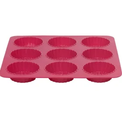 Gifi Moule silicone rose 9 tartelettes
