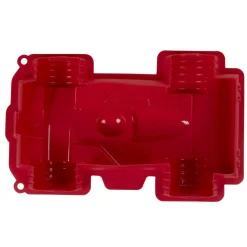 Gifi Moule voiture de course 3D silicone rouge