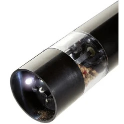 Gifi Moulin électrique sel poivre noir et blanc x2