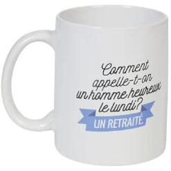 Gifi Mug avec inscription 2 modèles