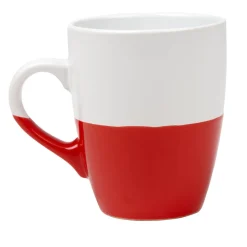 Gifi Mug bicolore blanc et rouge