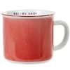 Gifi Mug bicolore rouge blanc collection Bakery