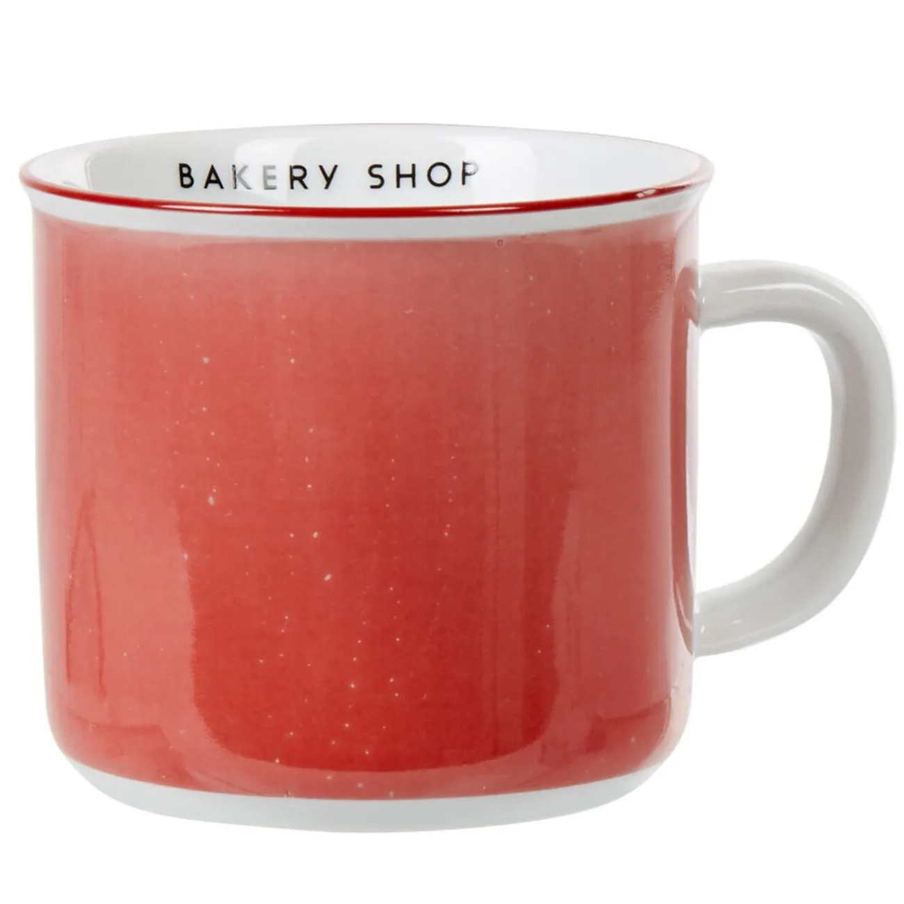 Gifi Mug bicolore rouge blanc collection Bakery