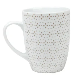 Gifi Mug blanc à motif taupe