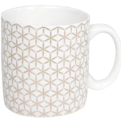 Gifi Mug blanc motifs étoiles dorées